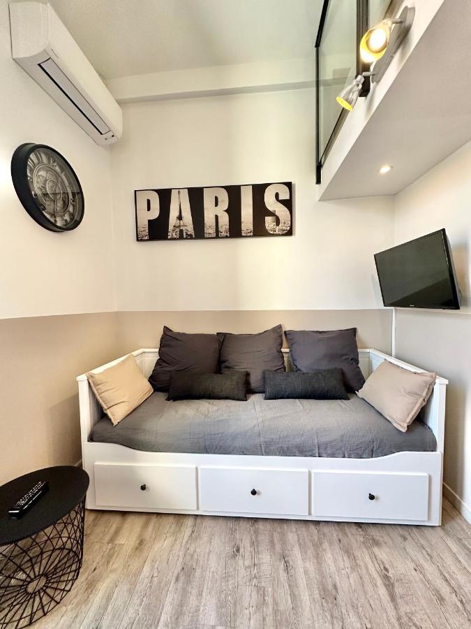 Studio Avec Clim A 100M Plage - 15Min Centre Ville نيس المظهر الخارجي الصورة